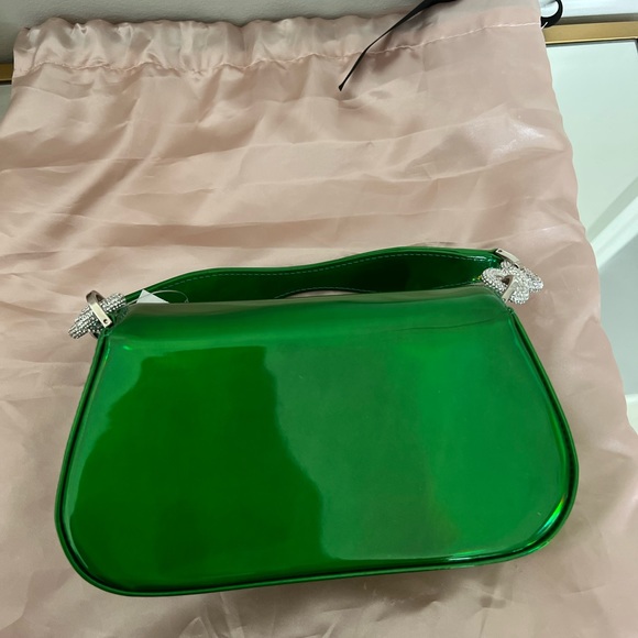 Mach & Mach medium flower patent leather top handle bag - Picture 4 of 5